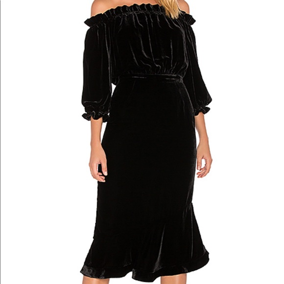 SALONI Dresses & Skirts - Velvet dress